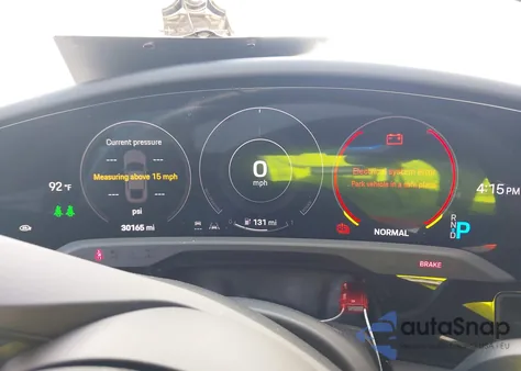 2023 Porsche Taycan from USA, damaged, VIN WP0AA2Y16PSA14433